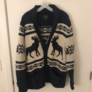 Abercrombie & Fitch Cardigan Men Size XL